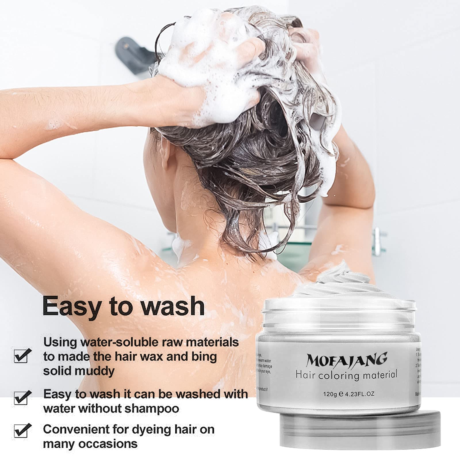 Fragancia fresca y unisex de EFLY Hair Wax para cualquier ocasión.