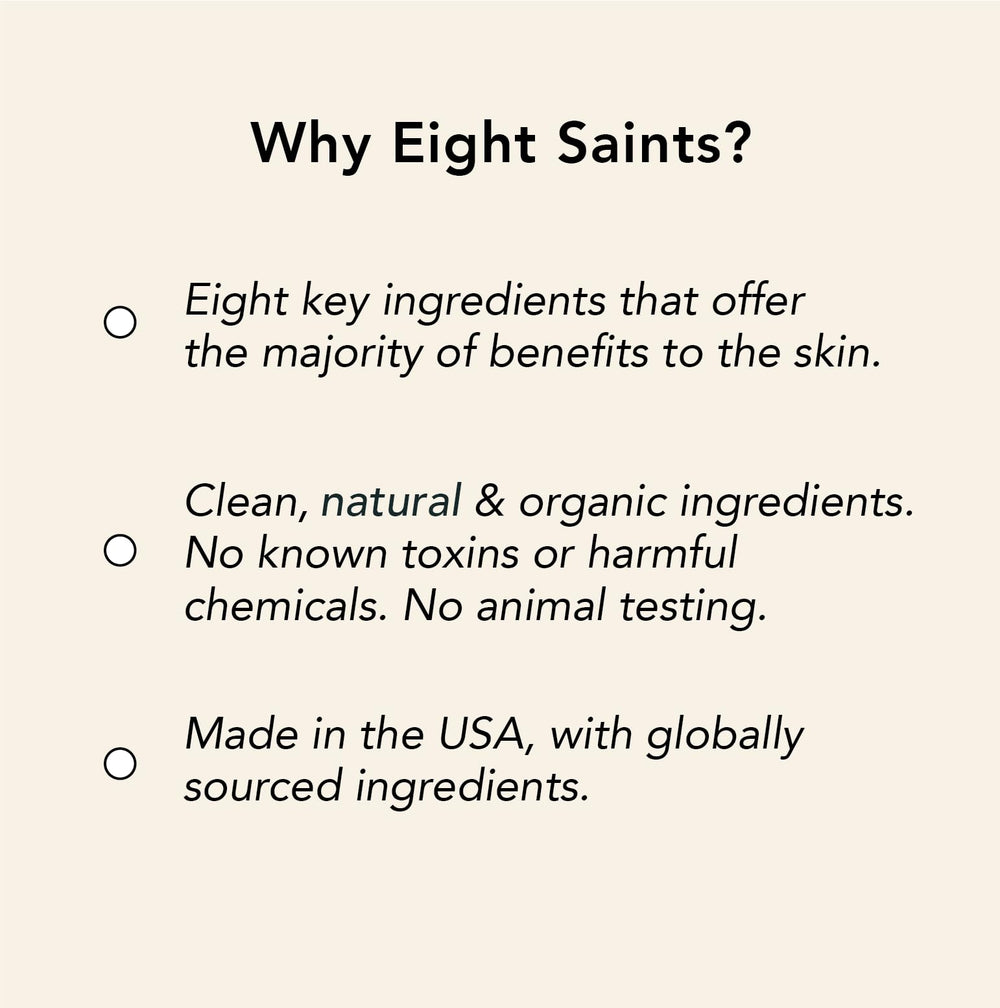Empaque natural de Eight Saints Lip Trick para cuidado diario.