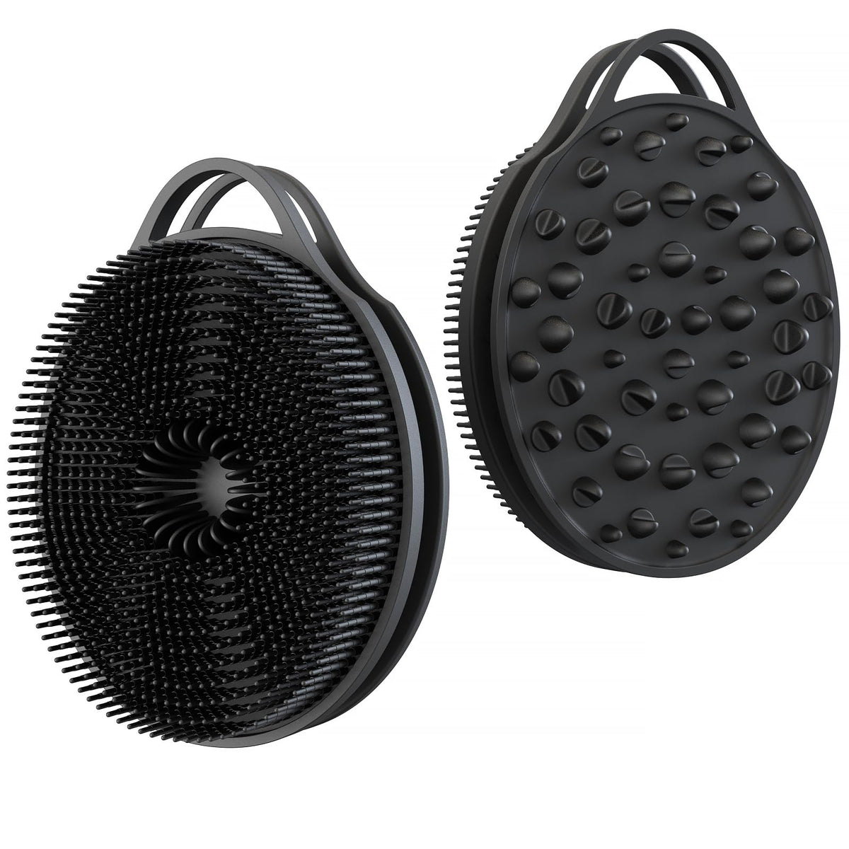 EKOTTOK exfoliante corporal de silicona, diseño 2 en 1 para limpieza suave y espuma abundante.