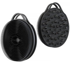 EKOTTOK exfoliante corporal de silicona, diseño 2 en 1 para limpieza suave y espuma abundante.