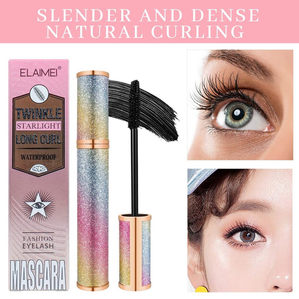 ELAIMEI Mascara crema longitud pestañas: alargamiento notable para mirada amplia