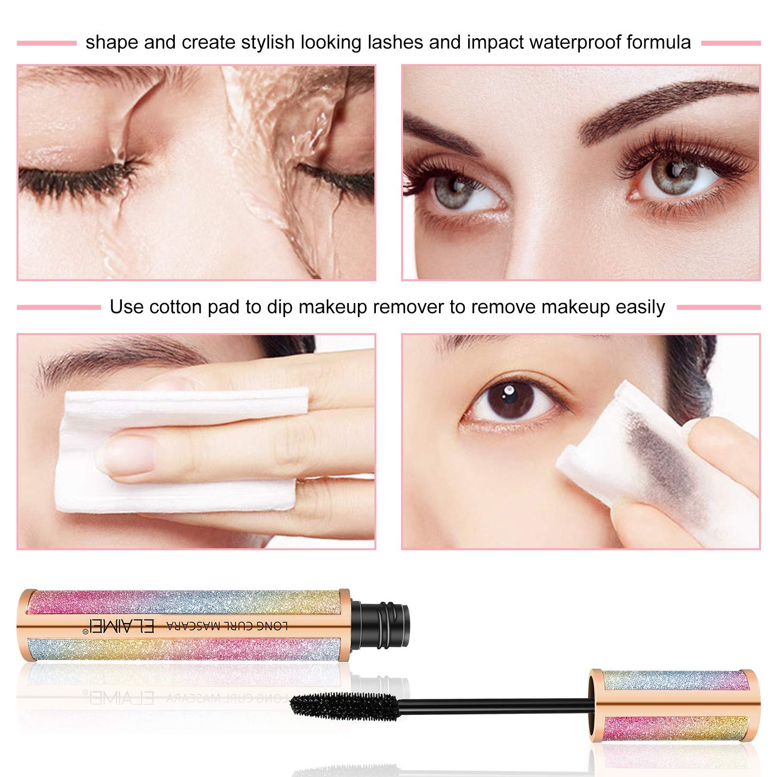 ELAIMEI Mascara crema uso diario: fácil de aplicar y mantener un look cuidado