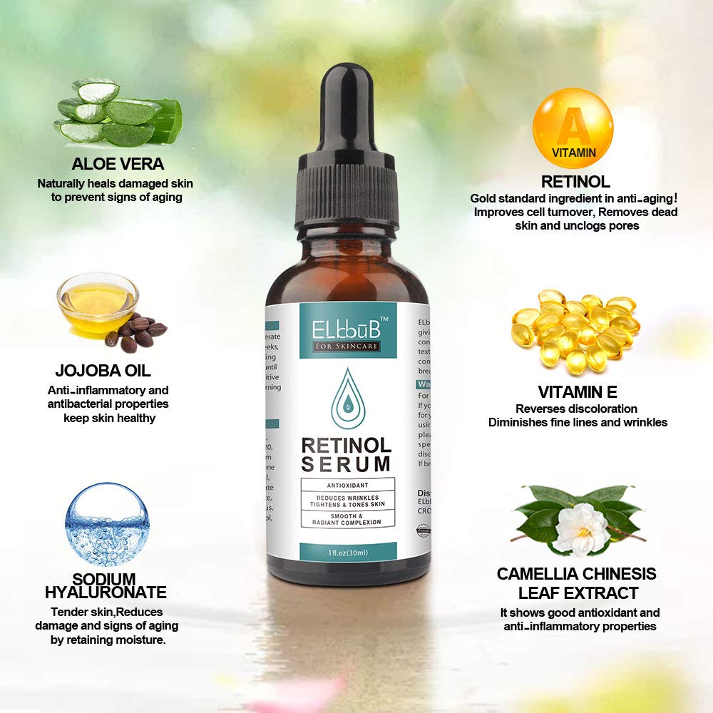 ELBBUB Serum Envase Dosificador: dosificador práctico para dosis óptimas.