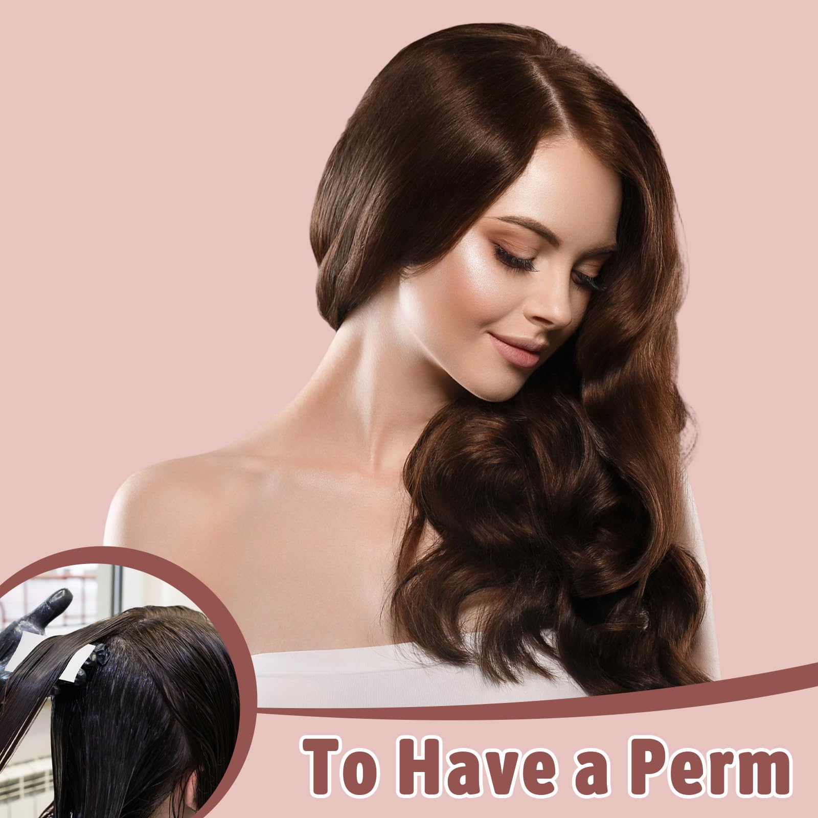 Eldraqth papeles para perm, diseño universal para todos los tipos de cabello.