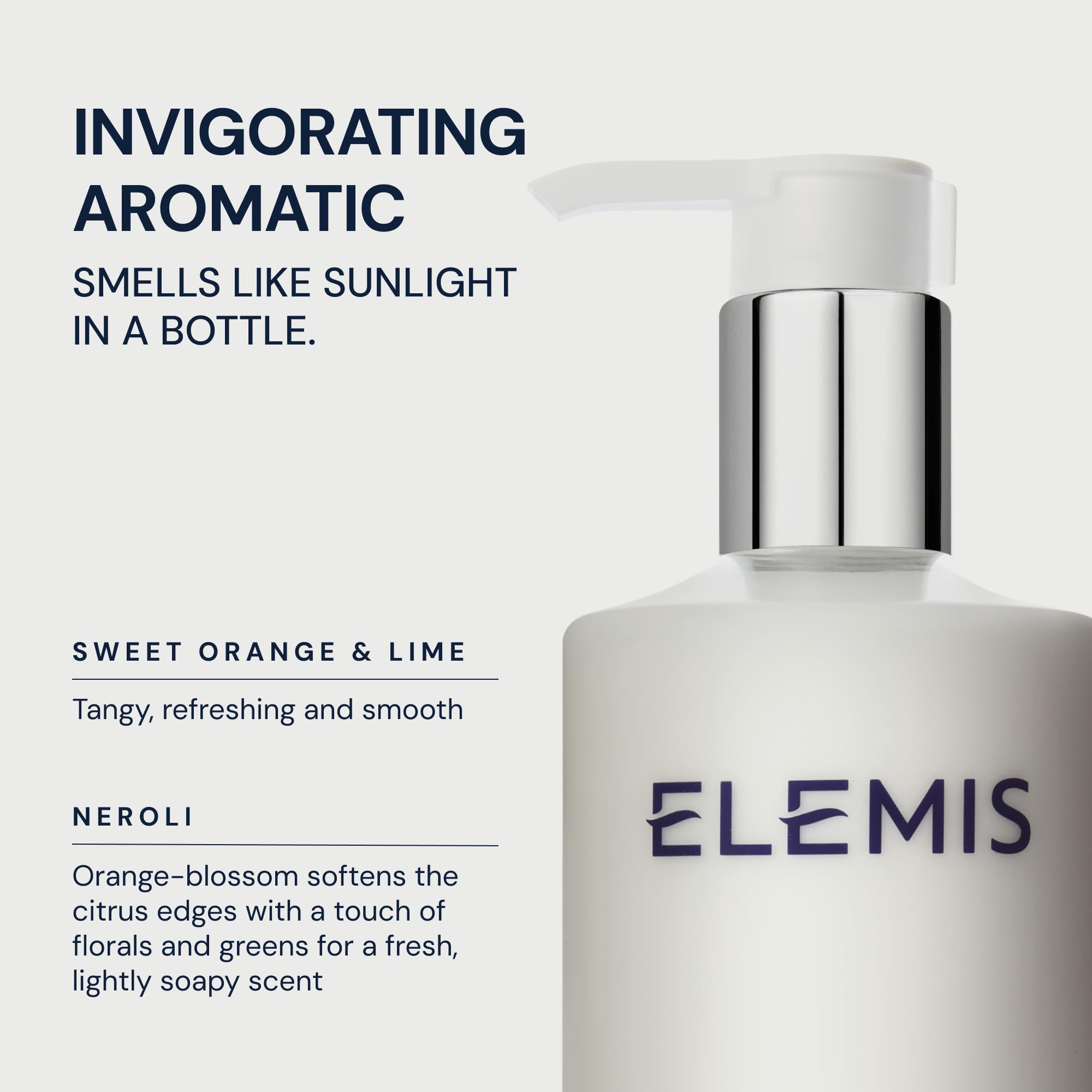 ELEMIS Revitalise-Me textura satinada, piel suave y cómoda tras cada uso.