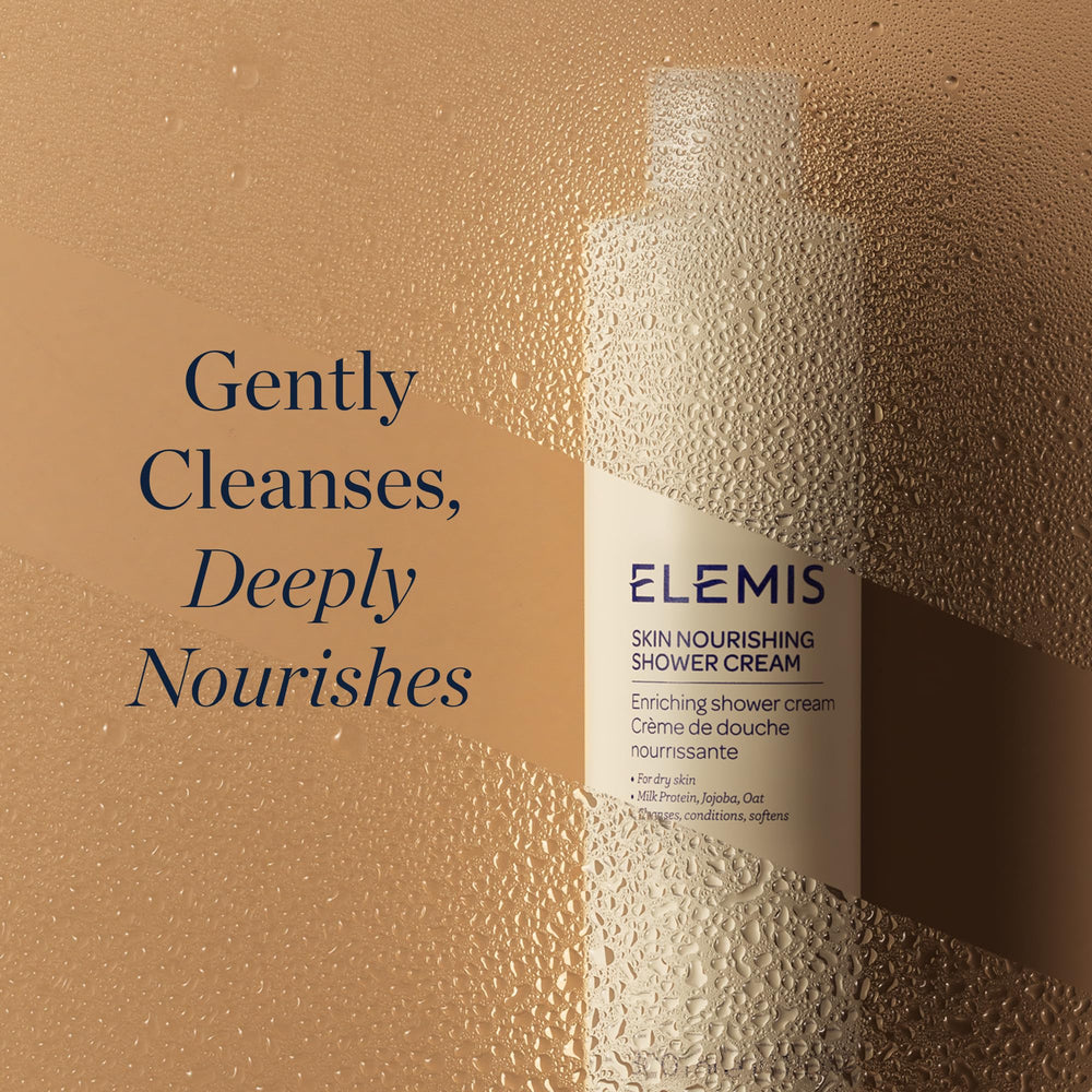 ELEMIS crema de ducha, textura cremosa para una experiencia suave