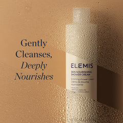 ELEMIS crema de ducha, textura cremosa para una experiencia suave