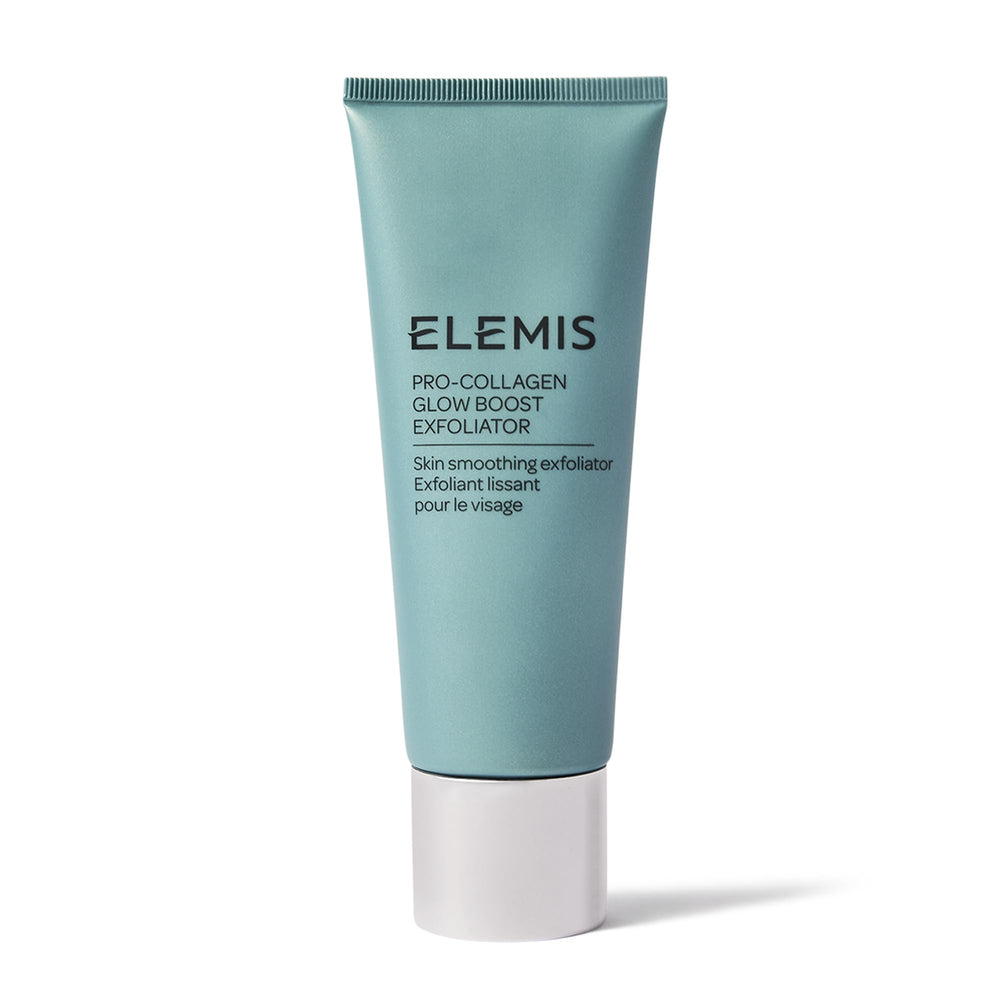 ELEMIS Pro-Collagen Glow Boost Exfoliator: textura suave para una piel pulida y radiante.