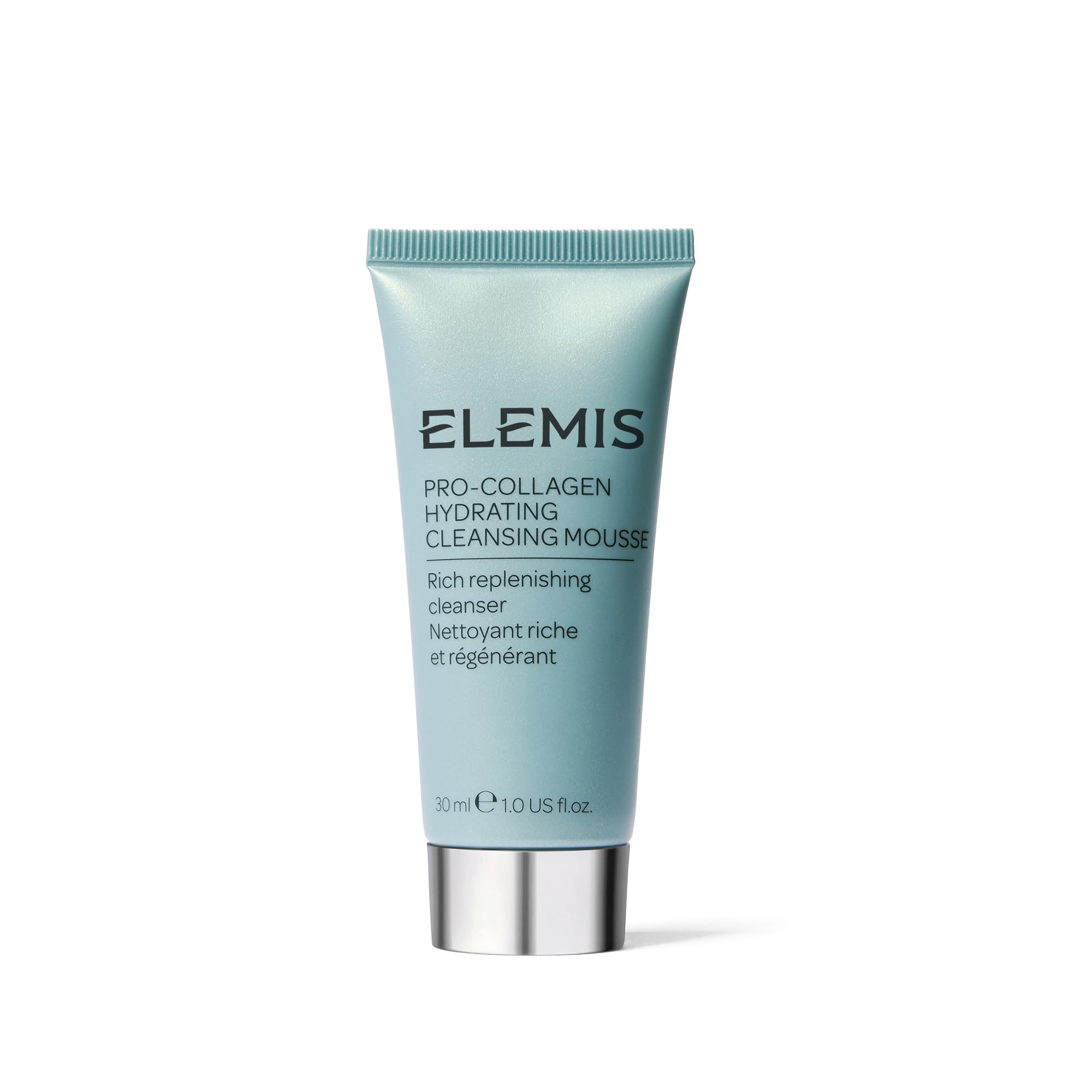 Elemis Pro-Collagen Hydrating Cleansing Mousse: envase de viaje para limpieza suave