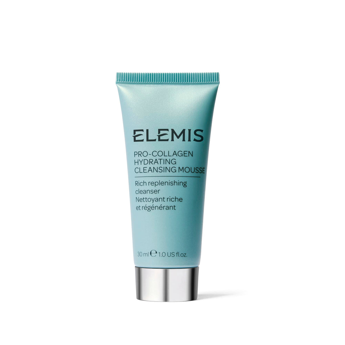 Elemis Pro-Collagen Hydrating Cleansing Mousse: envase de viaje para limpieza suave
