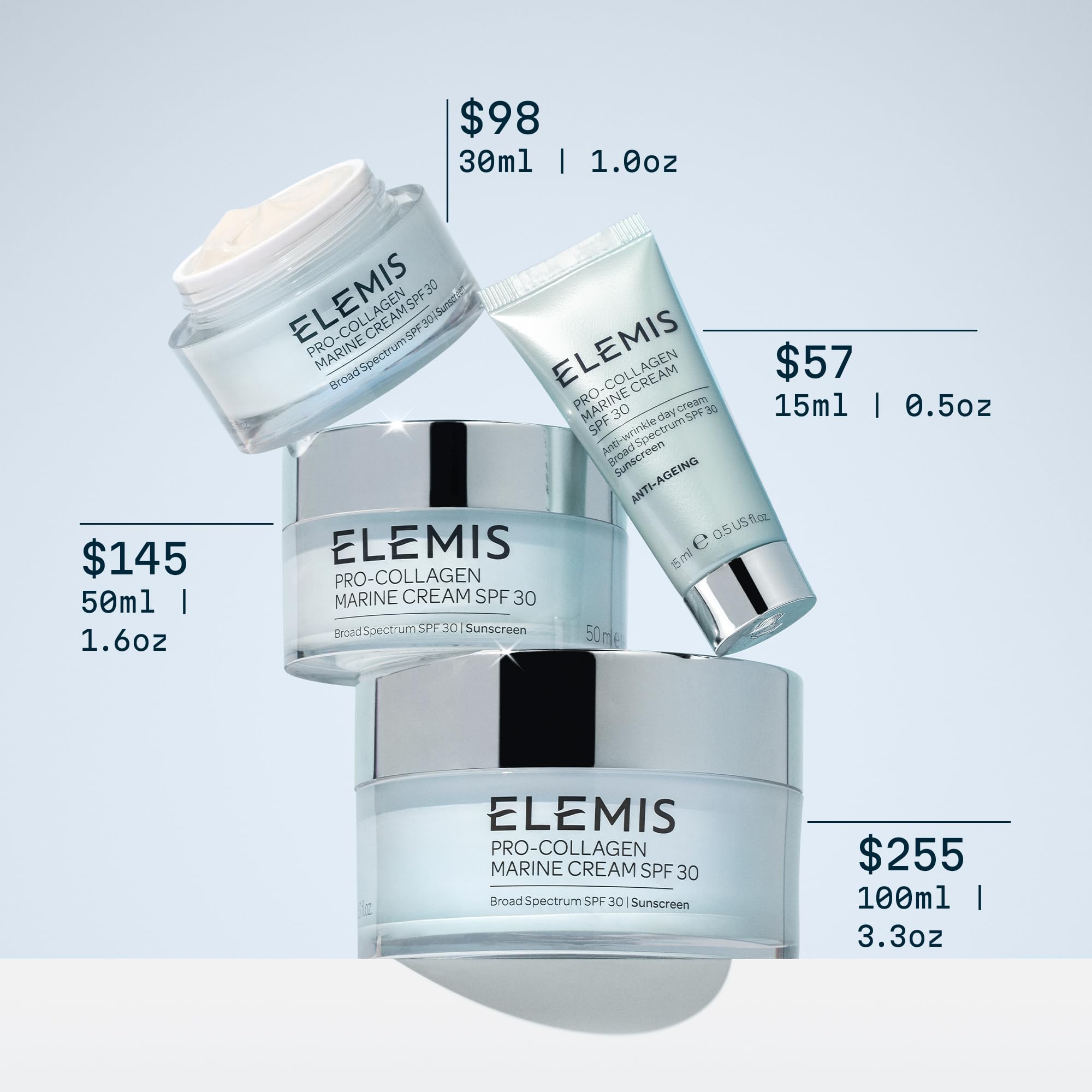 Ritual de cuidado con la crema marina para rostro y cuello.
