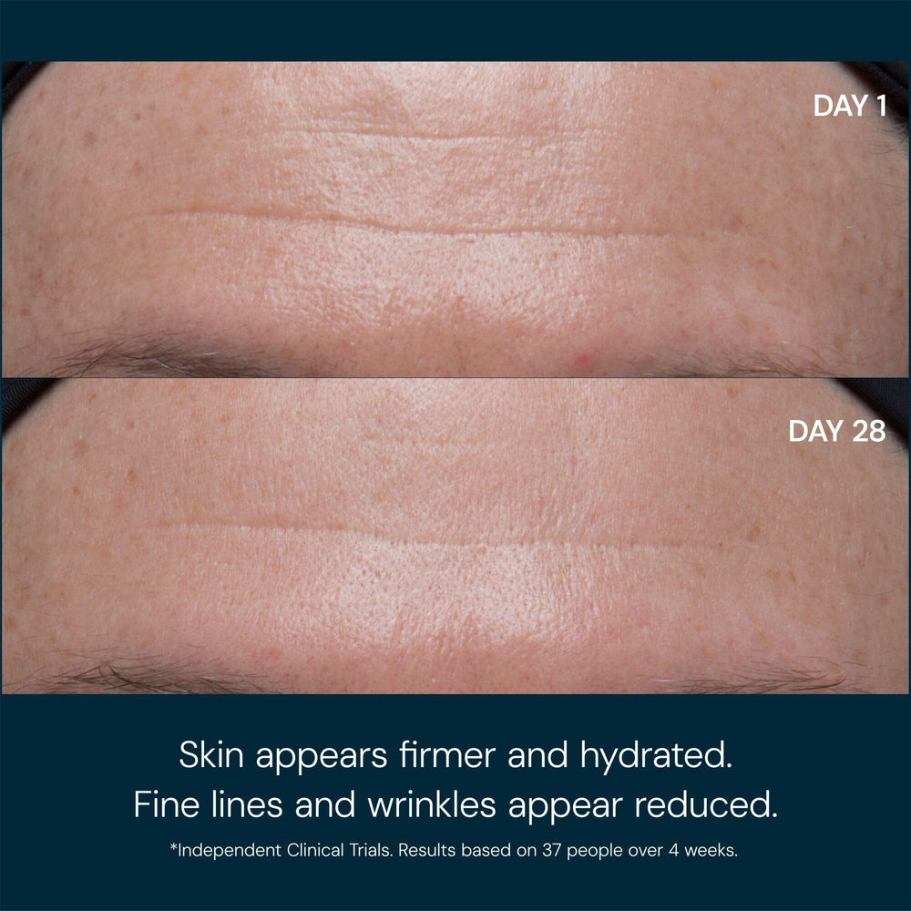 Textura gel suave del Pro-Collagen Marine Cream, hidratación ligera y agradable.