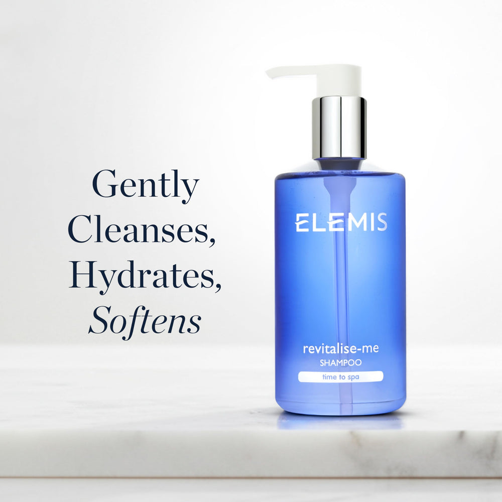 ELEMIS Revitalize-Me Shampoo ingredientes albahaca-tomillo-neroli para cabello limpio