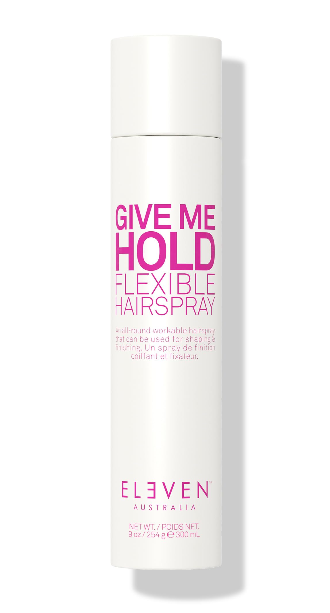 ELEVEN AUSTRALIA Give Me Hold, la botella de laca ofrece fijación ligera para estilo diario