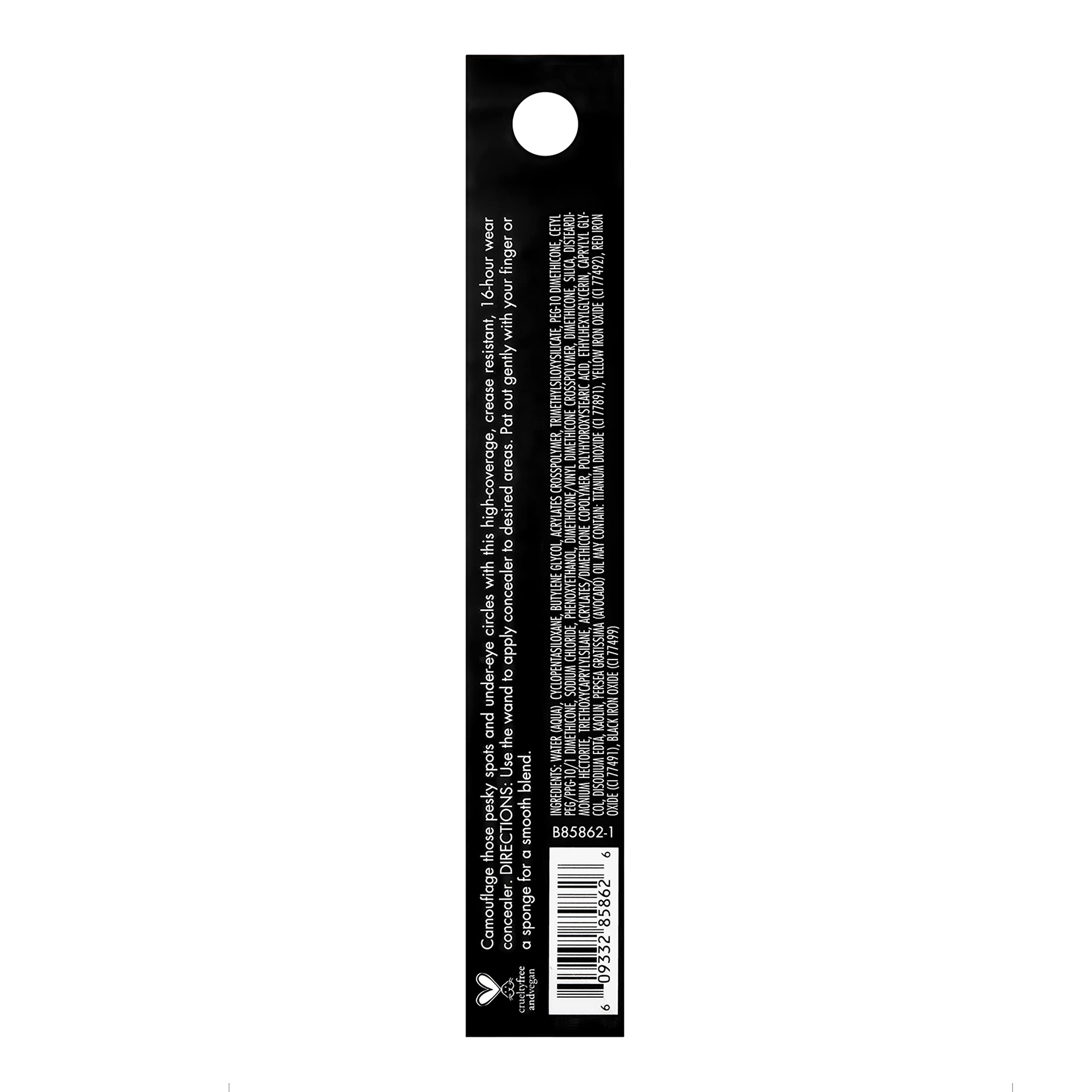Concealer de e.l.f. 16HR Camo facilita una aplicación suave y precisa.