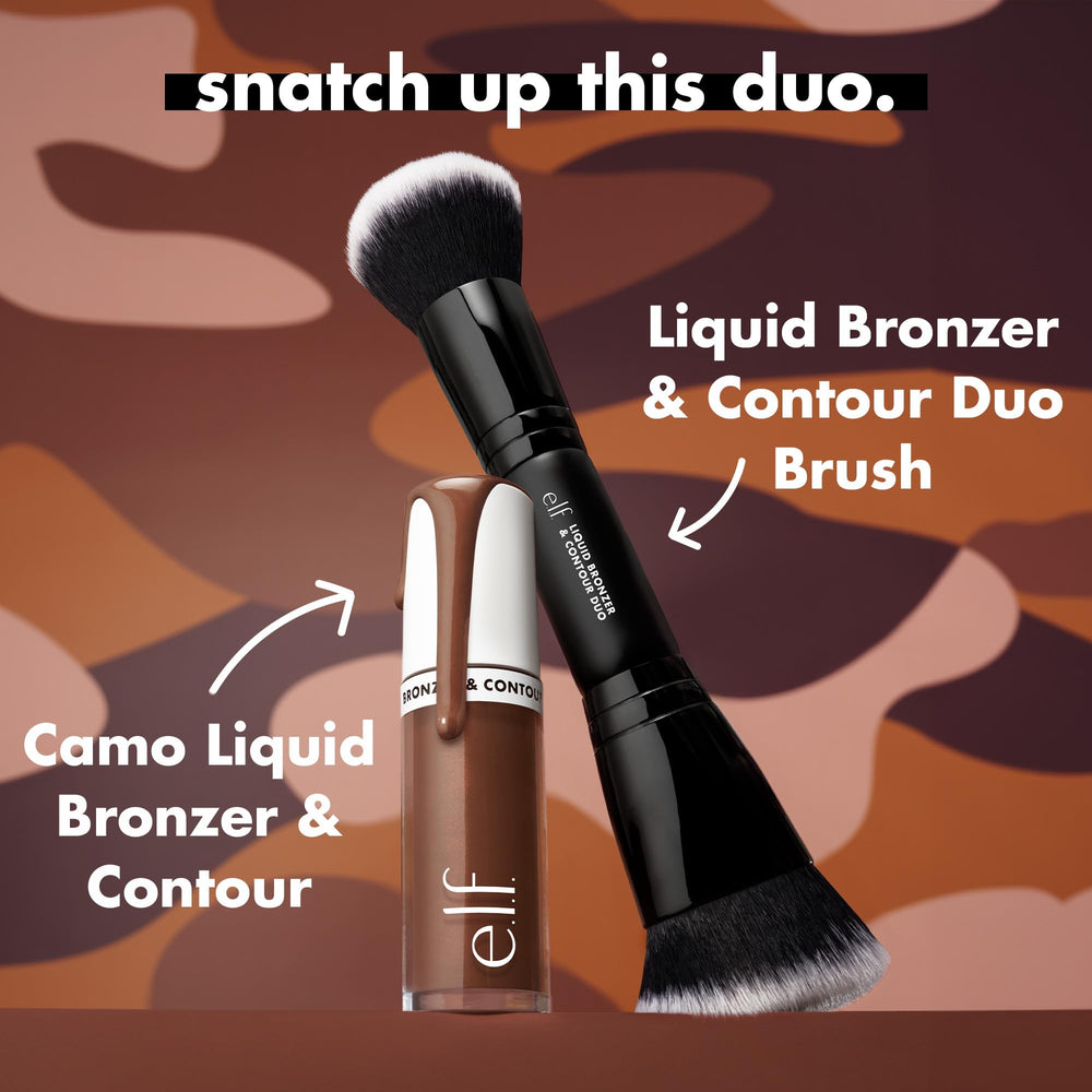 e.l.f. Camo bronceador para todos los tipos de piel ofrece color duradero.