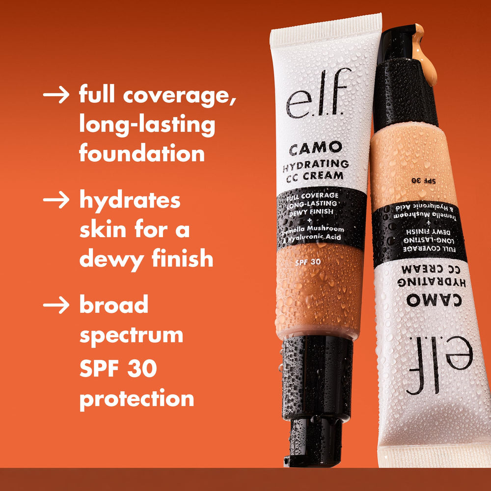 e.l.f. Camo CC Hidratante, SPF 30: protección solar diaria