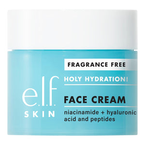 Crema facial e.l.f. Hidratación Sagrada en frasco, ideal para hidratación diaria.