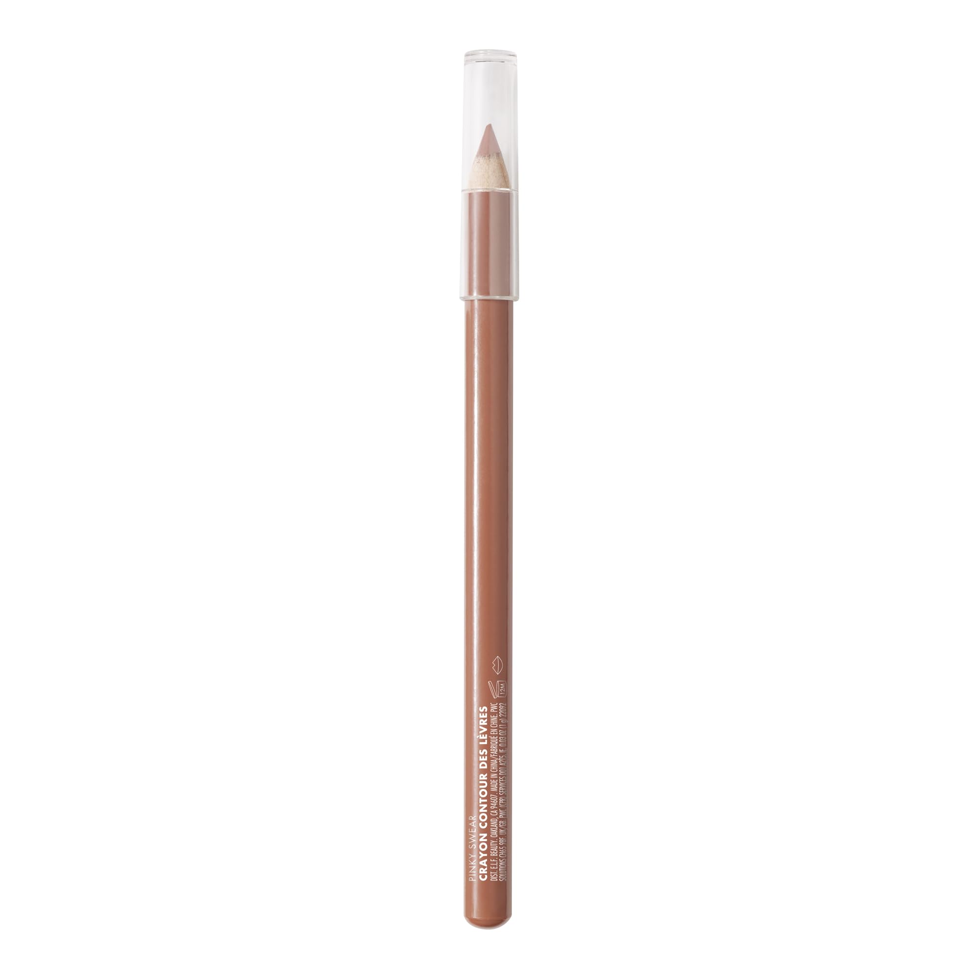 e.l.f. Cream Glide delineador de larga duración para labios definidos.