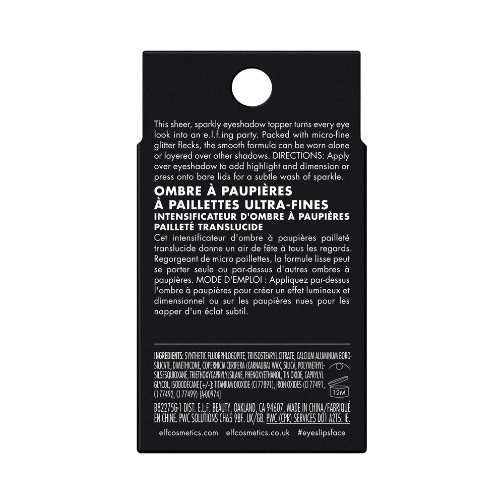 e.l.f. Fine as Fleck es vegano y libre de crueldad, para maquillaje ético.