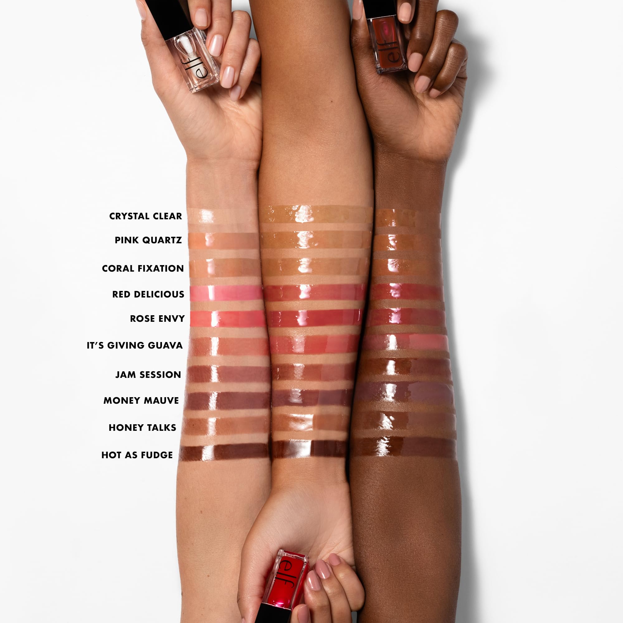 e.l.f. Glow Reviver Labial uso diario, solo o sobre lápiz labial