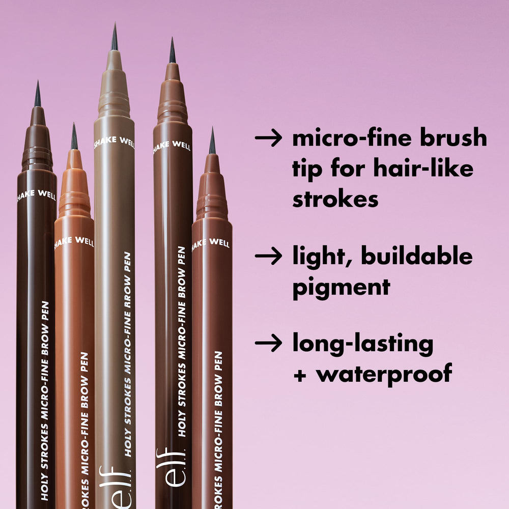 e.l.f. Holy Strokes: trazos finos que definen la forma de las cejas.