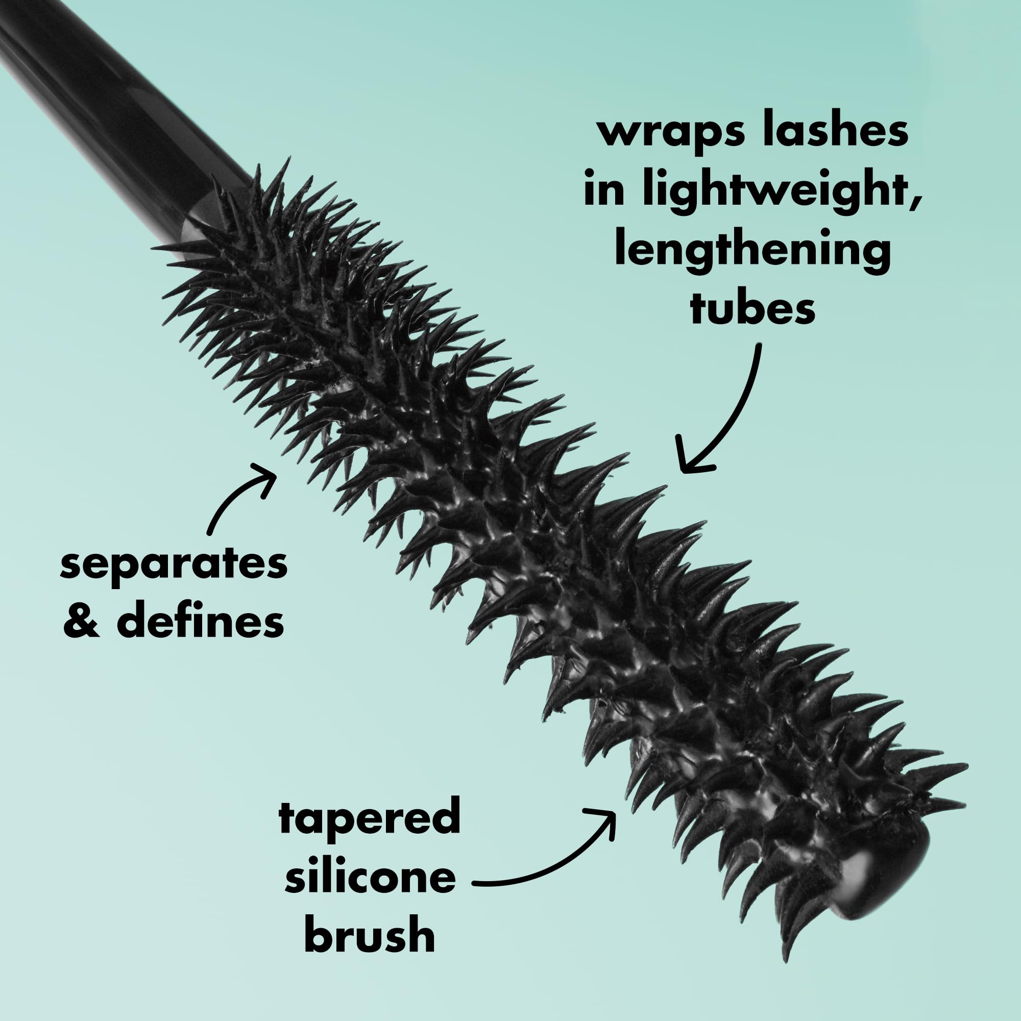 e.l.f. Xtndr Mascara uso diario, resistente a manchas y desvanecimiento