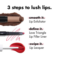e.l.f. Lip Lacquer fórmula nutritiva que hidrata labios.