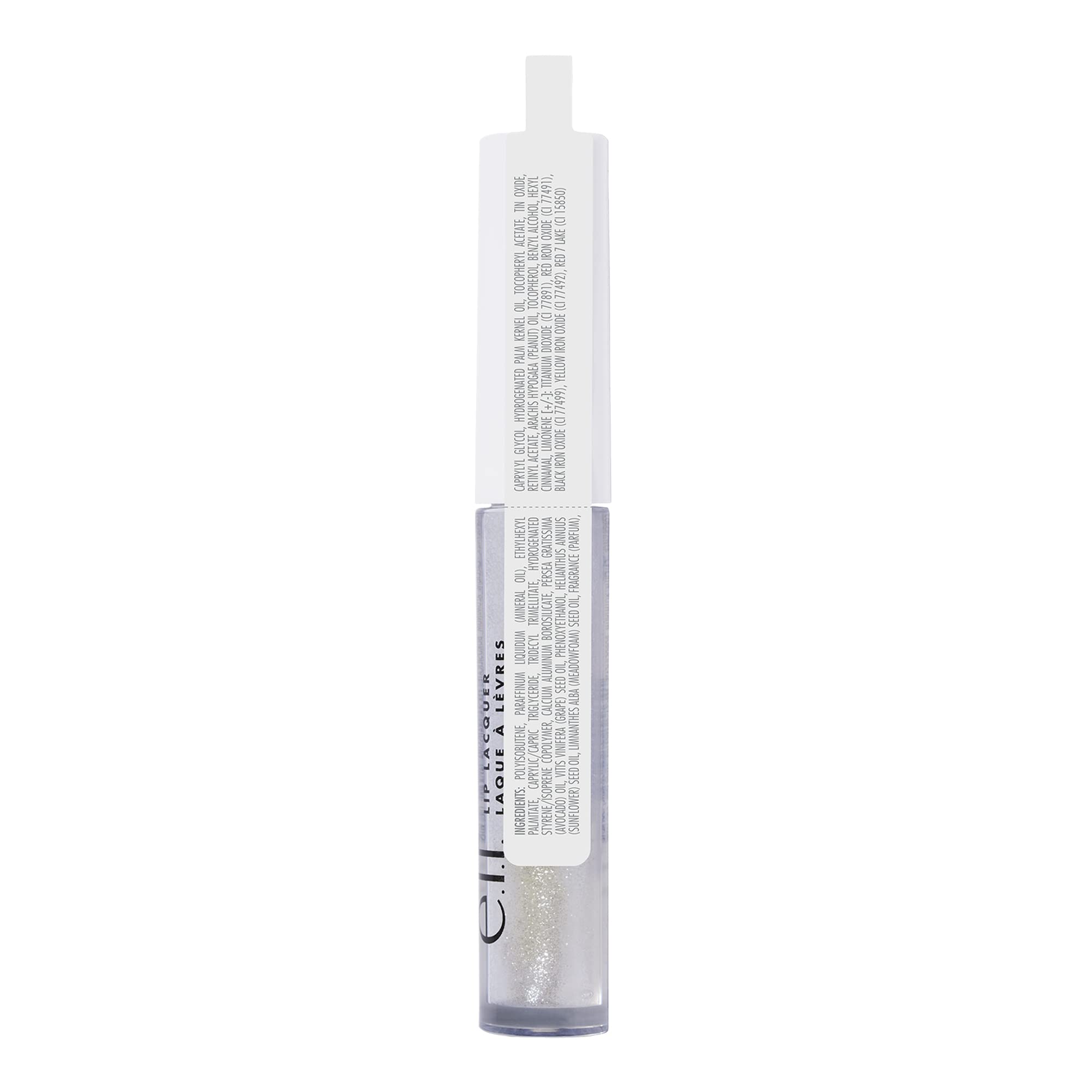 e.l.f. Lip Lacquer vegano y libre de crueldad para una belleza ética.