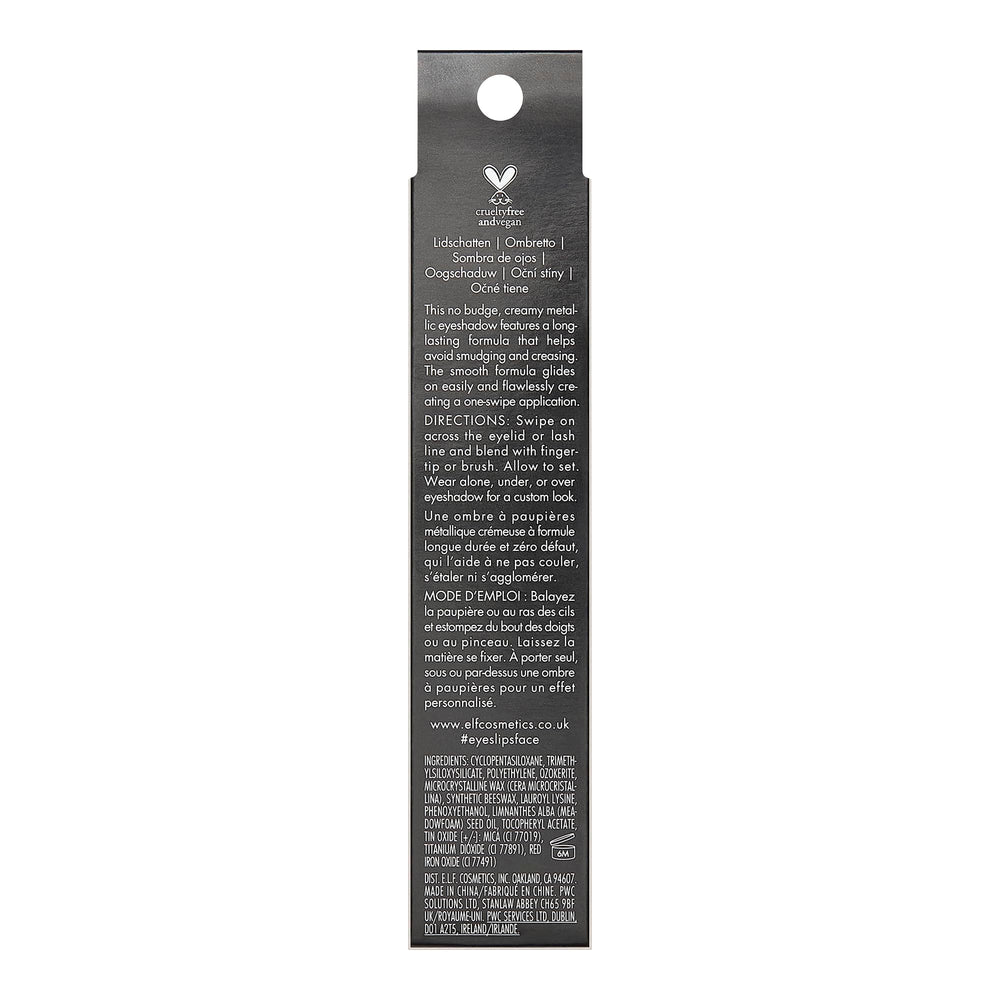 e.l.f. No Budge Shadow Stick, afilador integrado para retoques diarios.