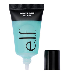 e.l.f. Power Grip Primer Mini: botella vertido, aplicación suave y acabado translúcido.