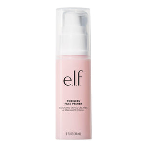 e.l.f. primer facial sin poros para piel más lisa.
