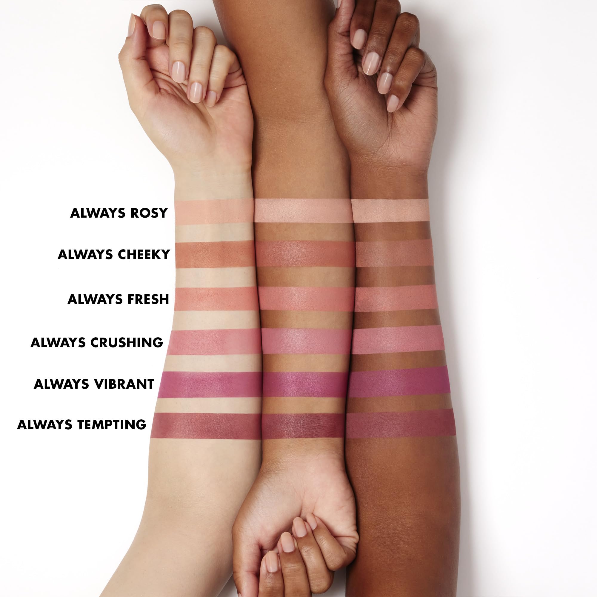 e.l.f. Primer-Infused Blush nude mate acabado suave y neutro