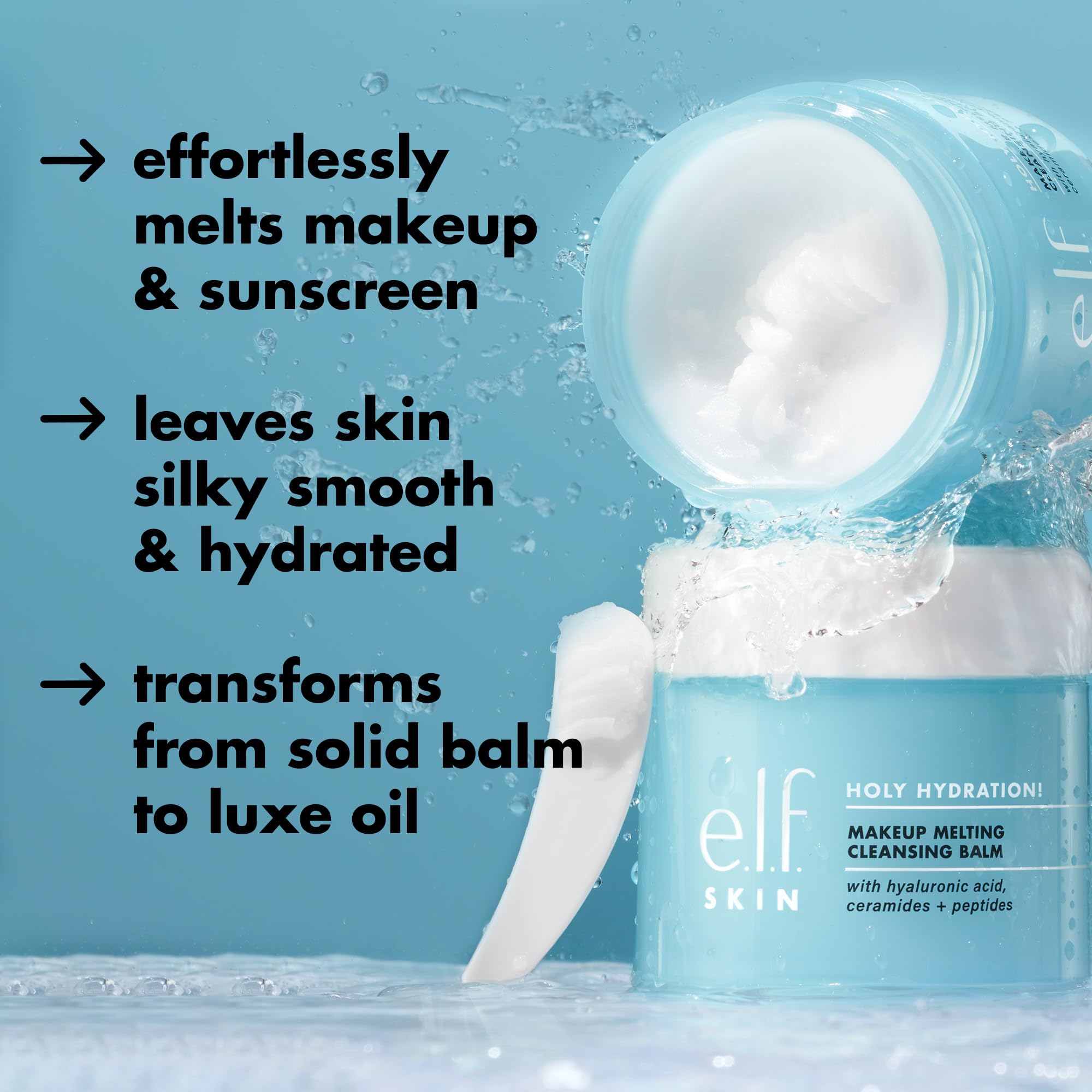 e.l.f. SKIN: aplicación suave para limpieza diaria y cómoda.