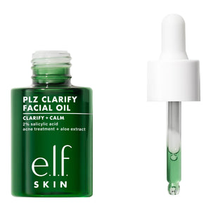 e.l.f. SKIN PLZ Clarify, botella frontal, ayuda a clarificar poros