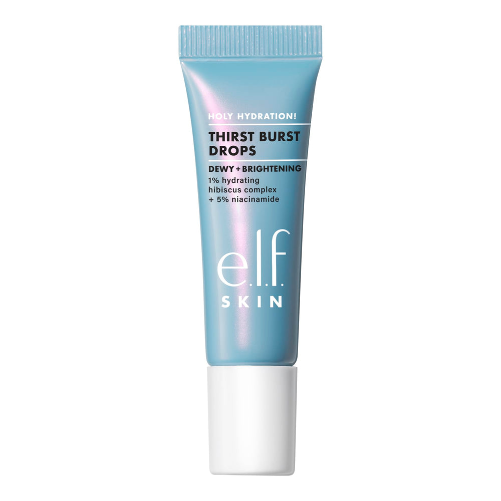 e.l.f. SKIN mini textura hidratante, primer plano que transmite brillo natural.
