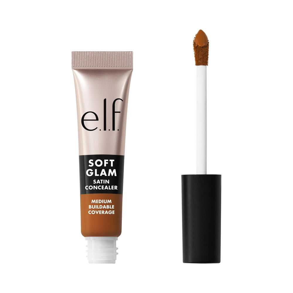 e.l.f. Soft Glam Satin Concealer con aplicador de precisión para aplicación precisa