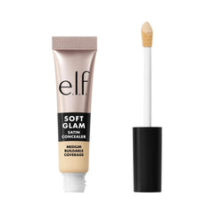 e.l.f. Soft Glam Satin Concealer con aplicador preciso para cobertura localizada