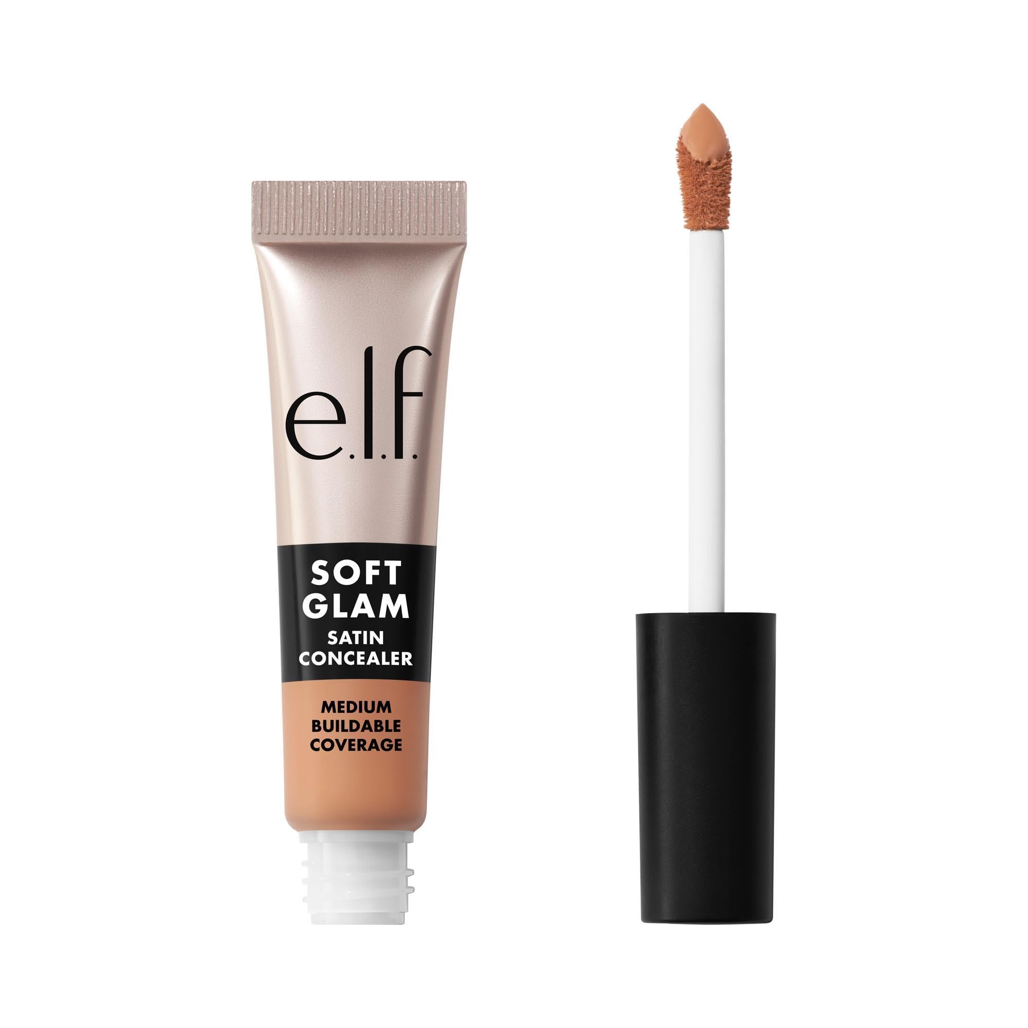 e.l.f Soft Glam Satin Concealer envase compacto para uso diario