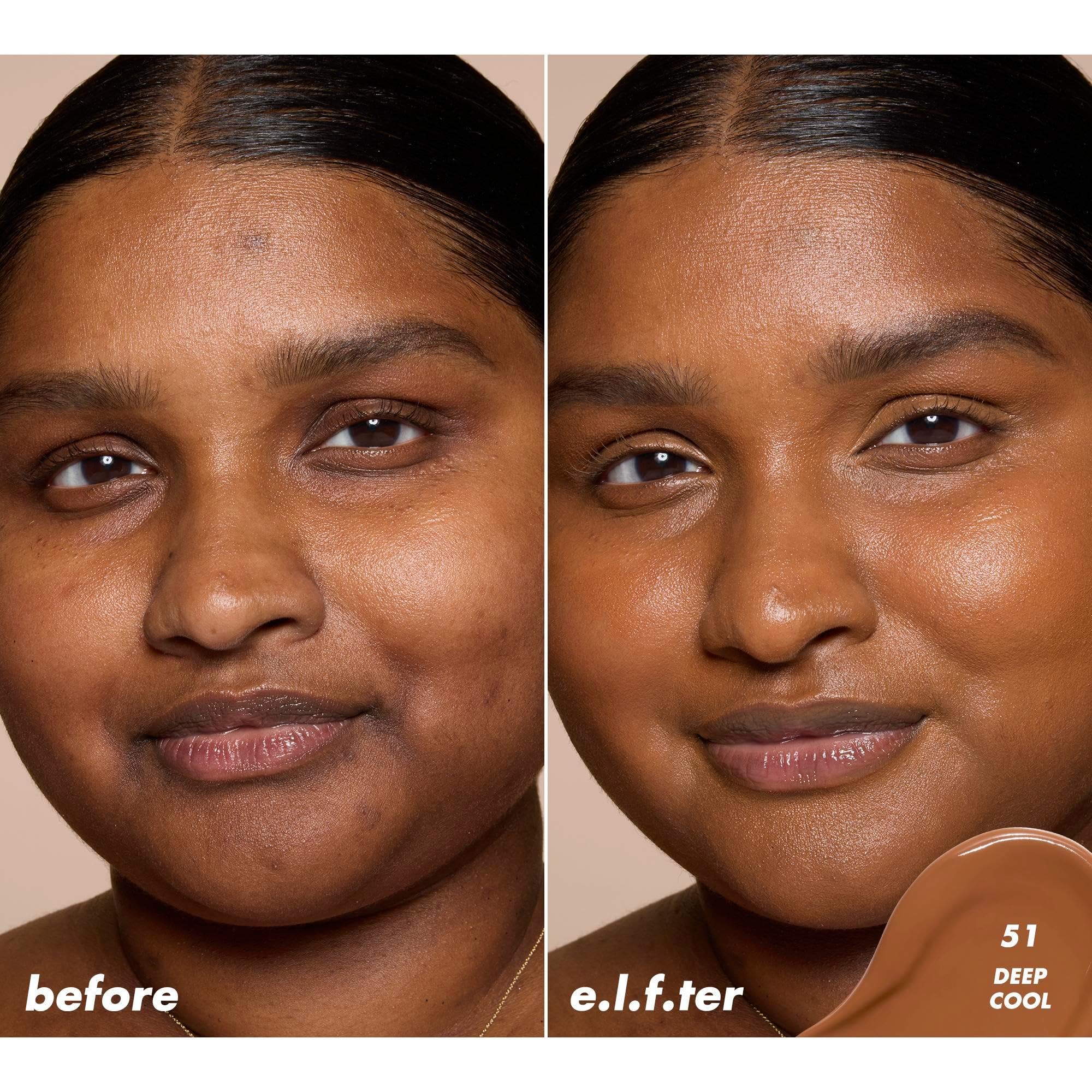 e.l.f. Soft Glam Satin Concealer ideal para ojeras con acabado natural