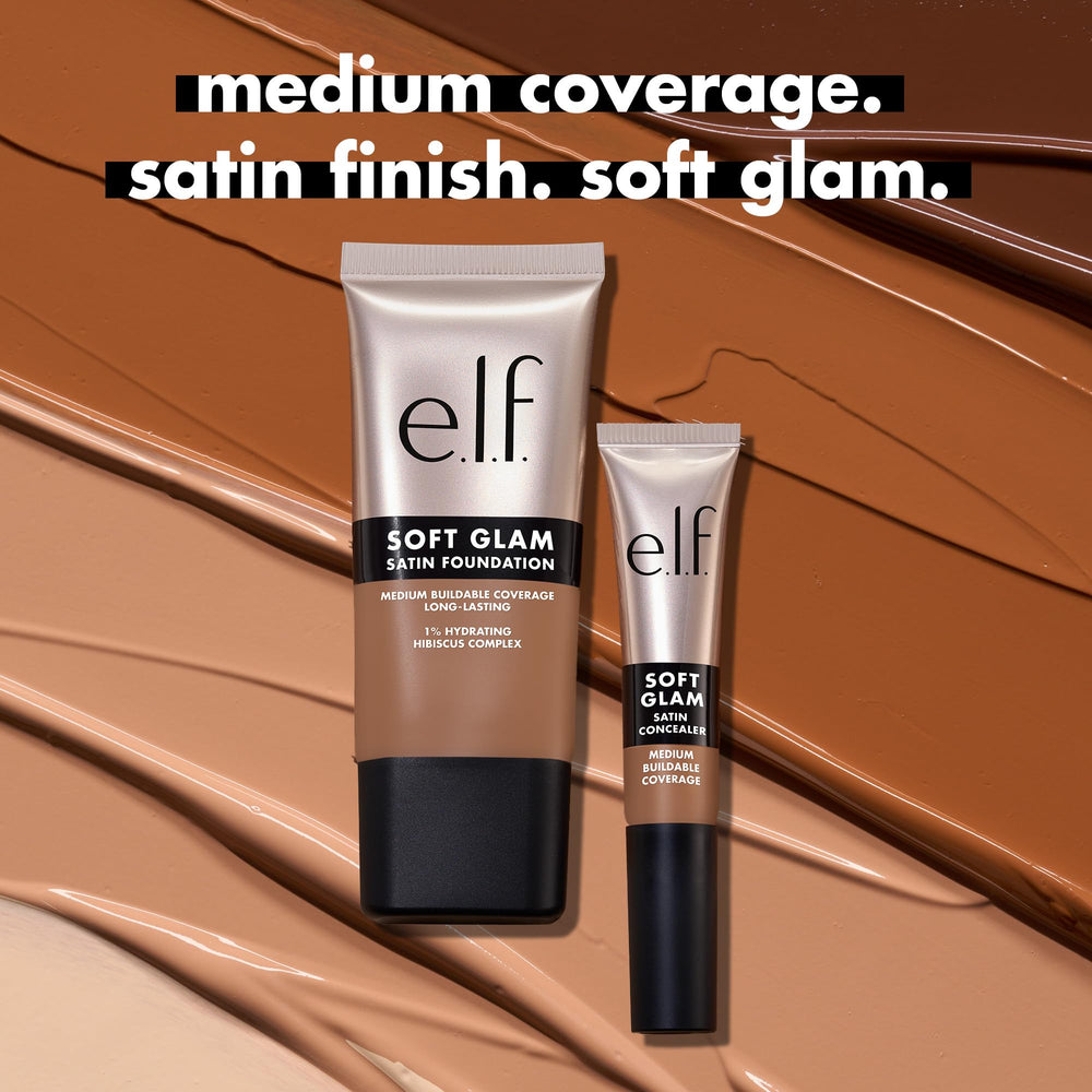 Pigmentos recubiertos de aminoácidos en e.l.f. Soft Glam Satin Concealer.