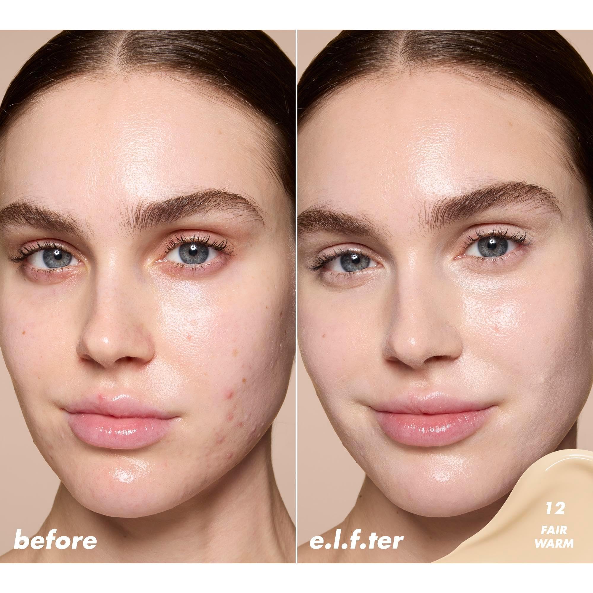 e.l.f. Soft Glam Satin Concealer textura cremosa para difuminar imperfecciones con suavidad
