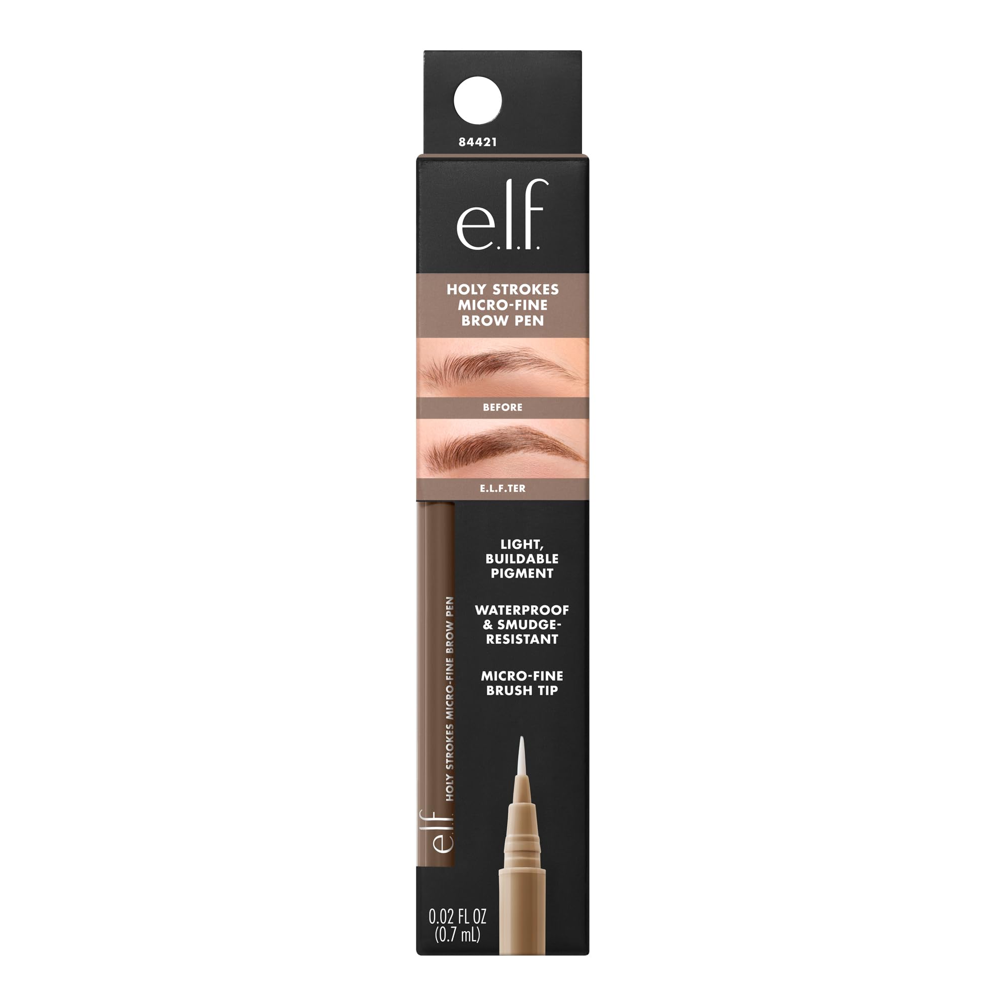 e.l.f. vegano y libre de crueldad para cejas sin crueldad.