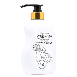 Elizavecca tratamiento capilar recubrimiento de colágeno en bote para cabello suave.