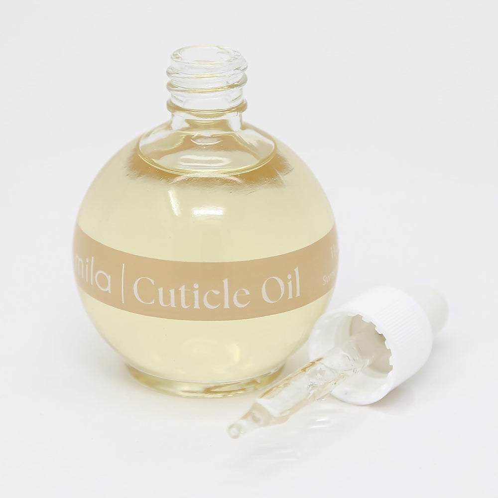 Presentación de 2.3 oz de Ella Mila facilita la aplicación diaria.