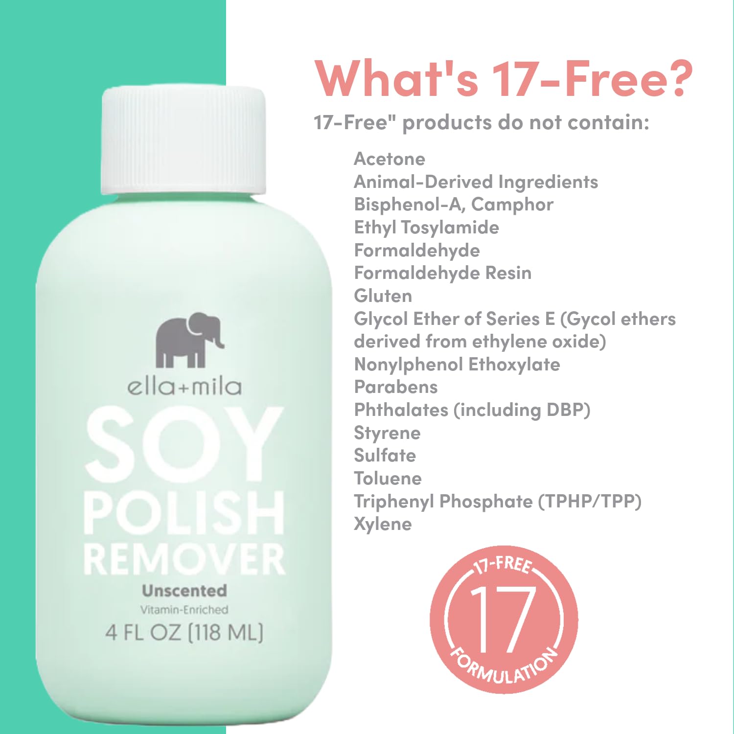 Ideal para uso diario sin resecar uñas ni cutículas