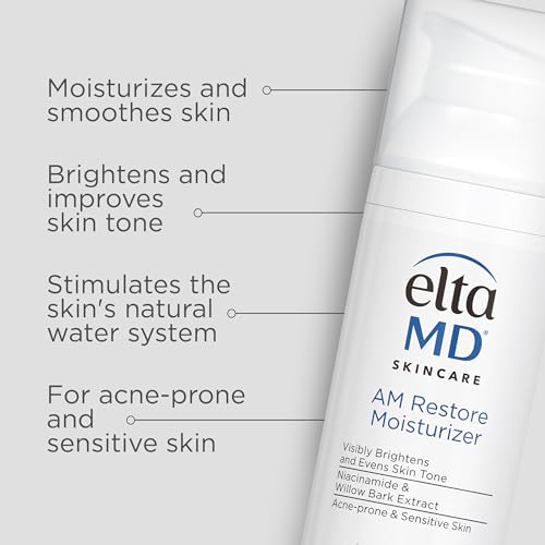 EltaMD AM Restore: crema de día con textura suave para piel sensible.