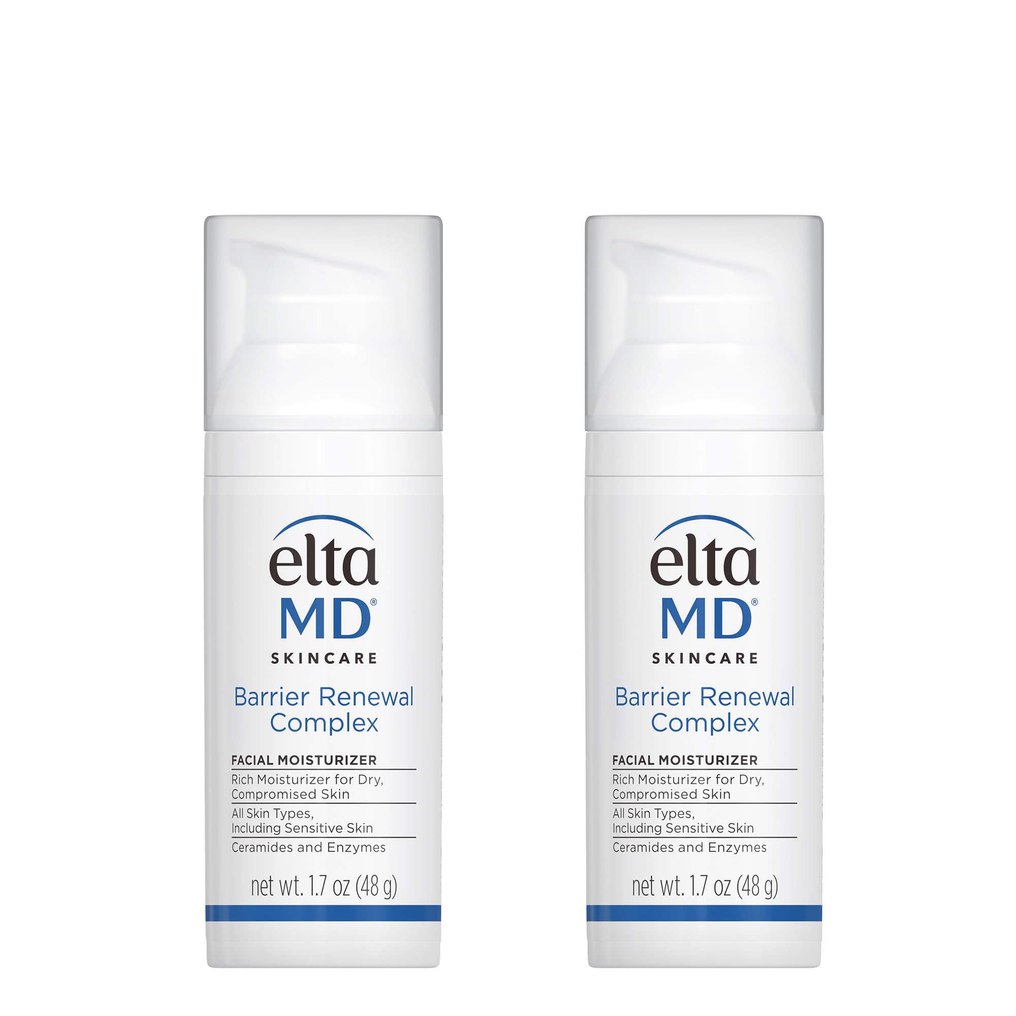 EltaMD Barrier Renewal Complex, bote de crema, hidratación suave para piel seca.