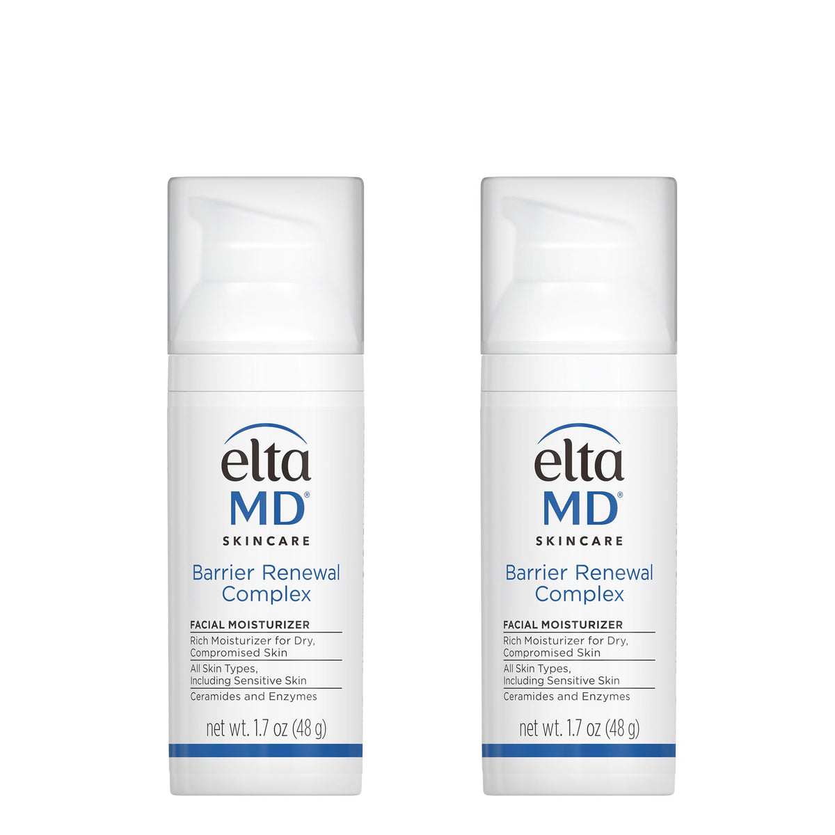 EltaMD Barrier Renewal Complex, bote de crema, hidratación suave para piel seca.