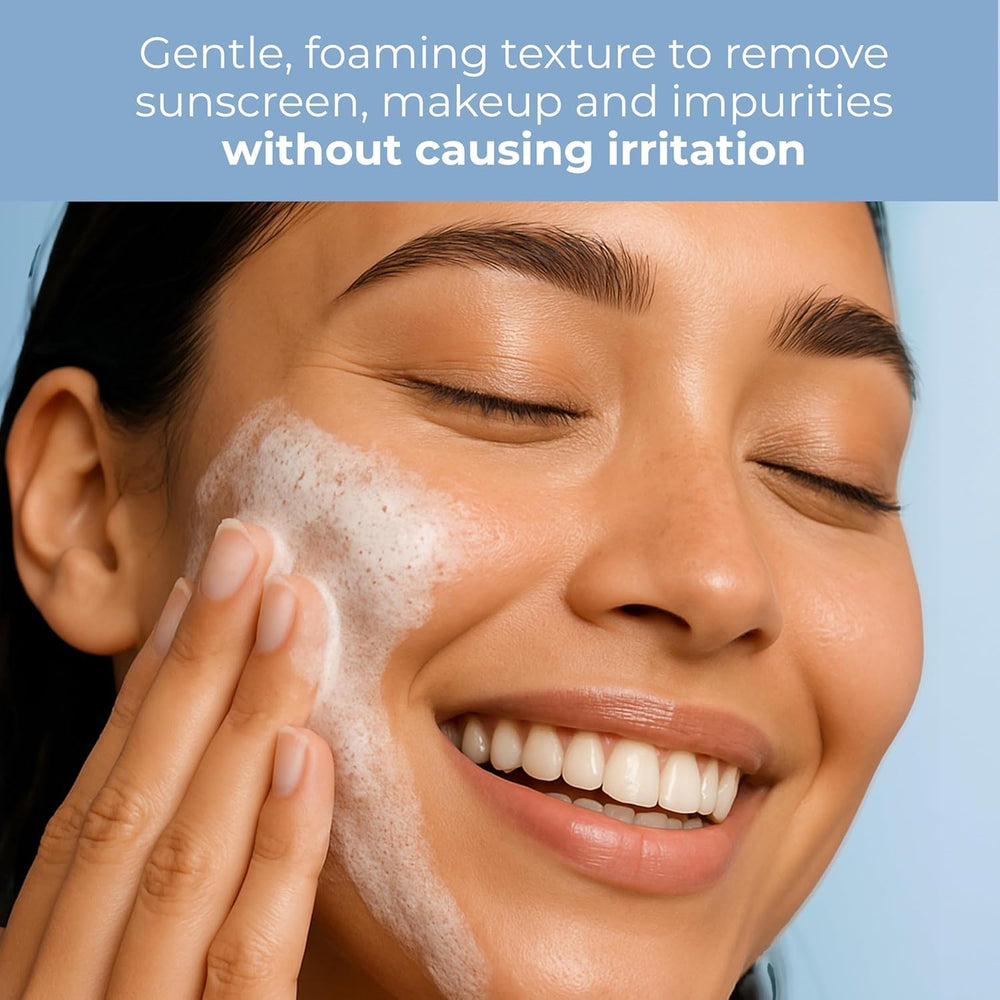 EltaMD para piel sensible post-procedimiento, fórmula suave aprobada dermatológicamente.